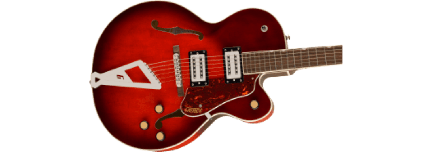 Gretsch G2420 Streamliner™ Hollow Body with Chromatic II, Laurel Fingerboard, Broad'Tron™ BT - 3S Pickups, Claret Burst by FMIC