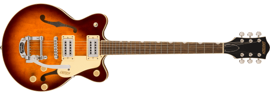 Gretsch G2655T Streamliner™ Center Block Jr. Double - Cut with Bigsby®, Laurel Fingerboard, Forge Glow by FMIC