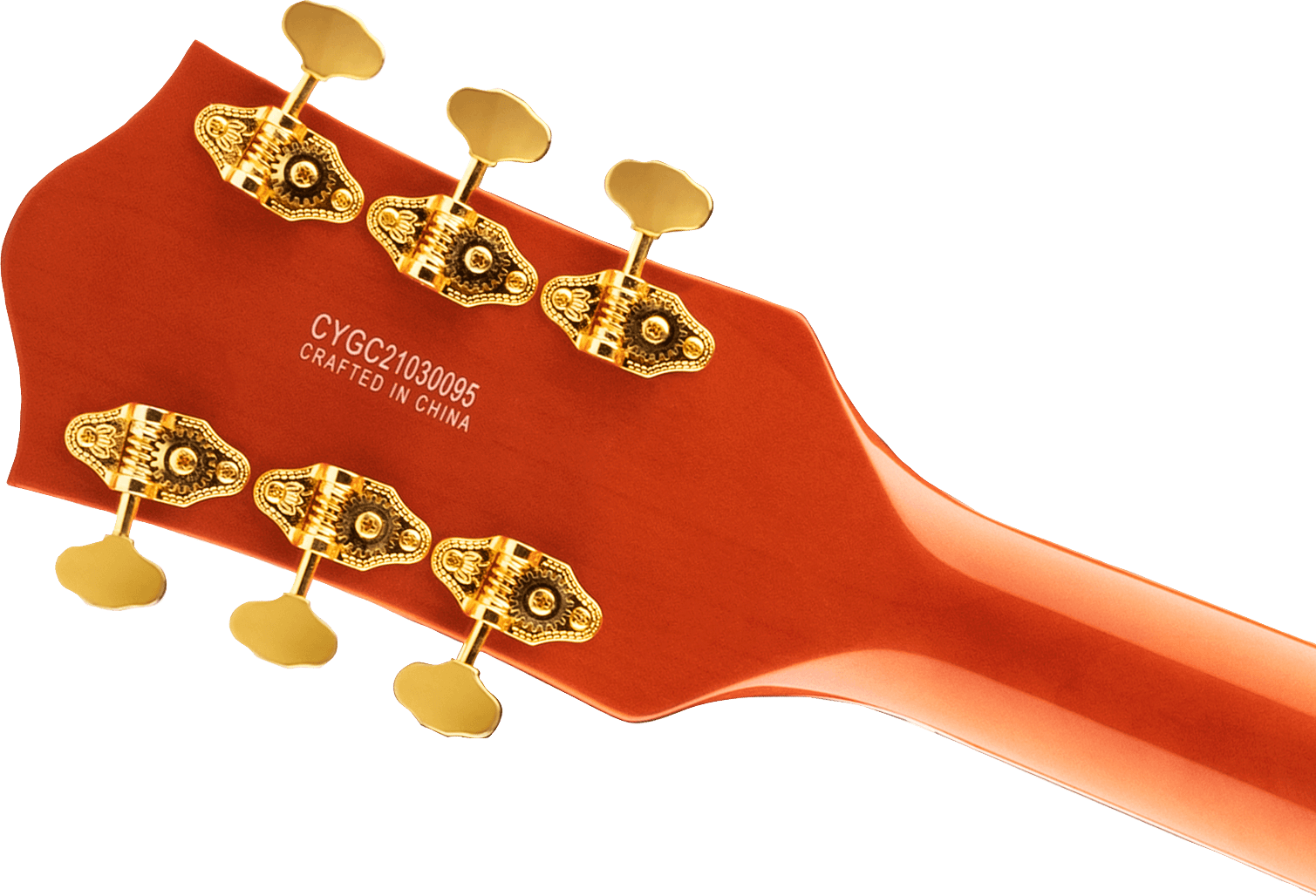 Gretsch G5422TG Electromatic® Classic Hollow Body Double - Cut with Bigsby® and Gold Hardware, Laurel Fingerboard, Orange Stain by FMIC