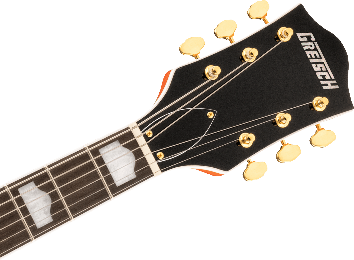 Gretsch G5422TG Electromatic® Classic Hollow Body Double - Cut with Bigsby® and Gold Hardware, Laurel Fingerboard, Orange Stain by FMIC