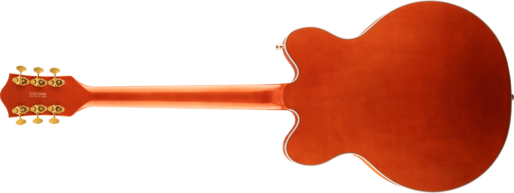 Gretsch G5422TG Electromatic® Classic Hollow Body Double - Cut with Bigsby® and Gold Hardware, Laurel Fingerboard, Orange Stain by FMIC