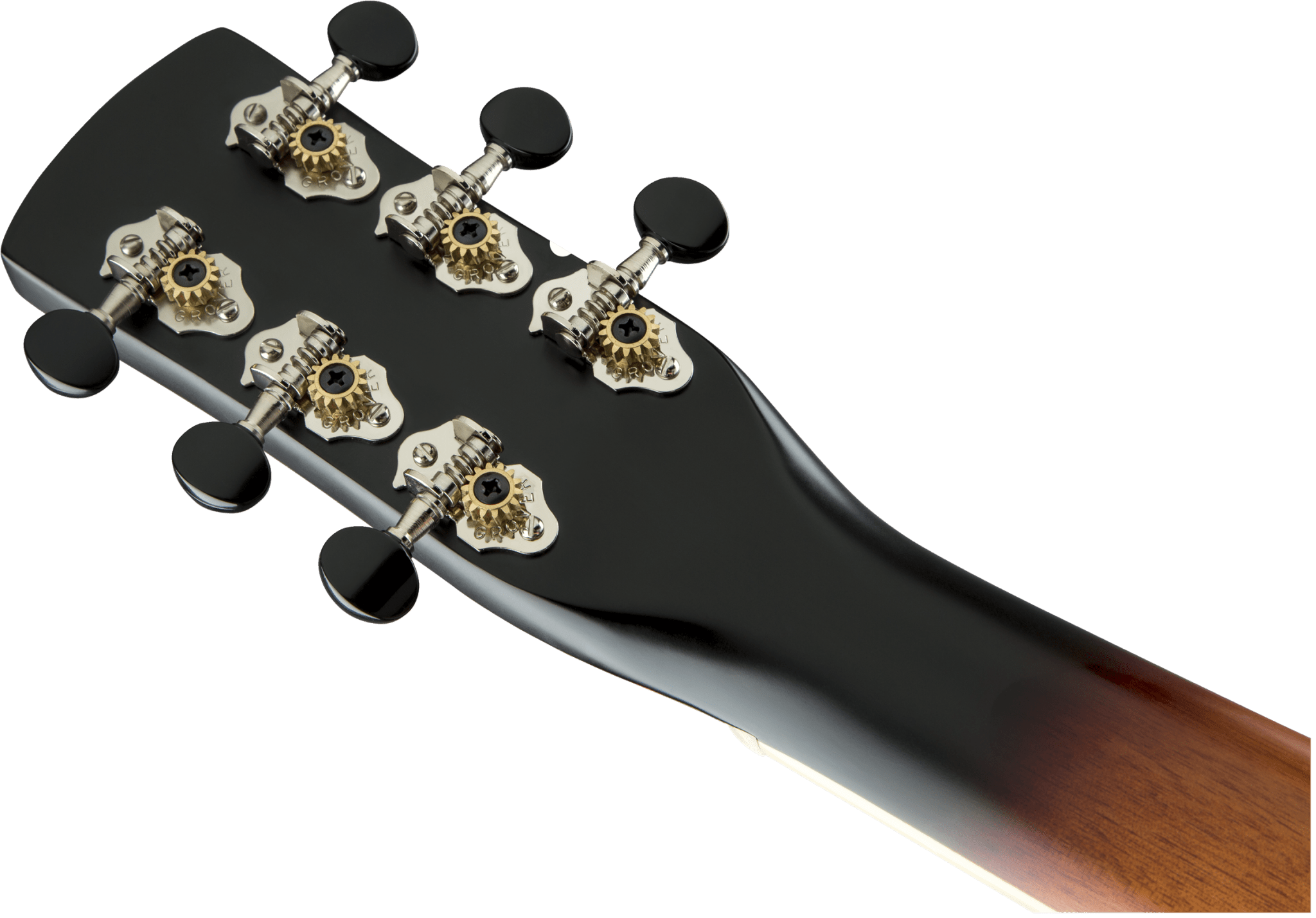 Gretsch G9240 Alligator Round - Neck, Mahogany Body Biscuit Cone Resonator Guitar, 2 - Color Sunburst by FMIC