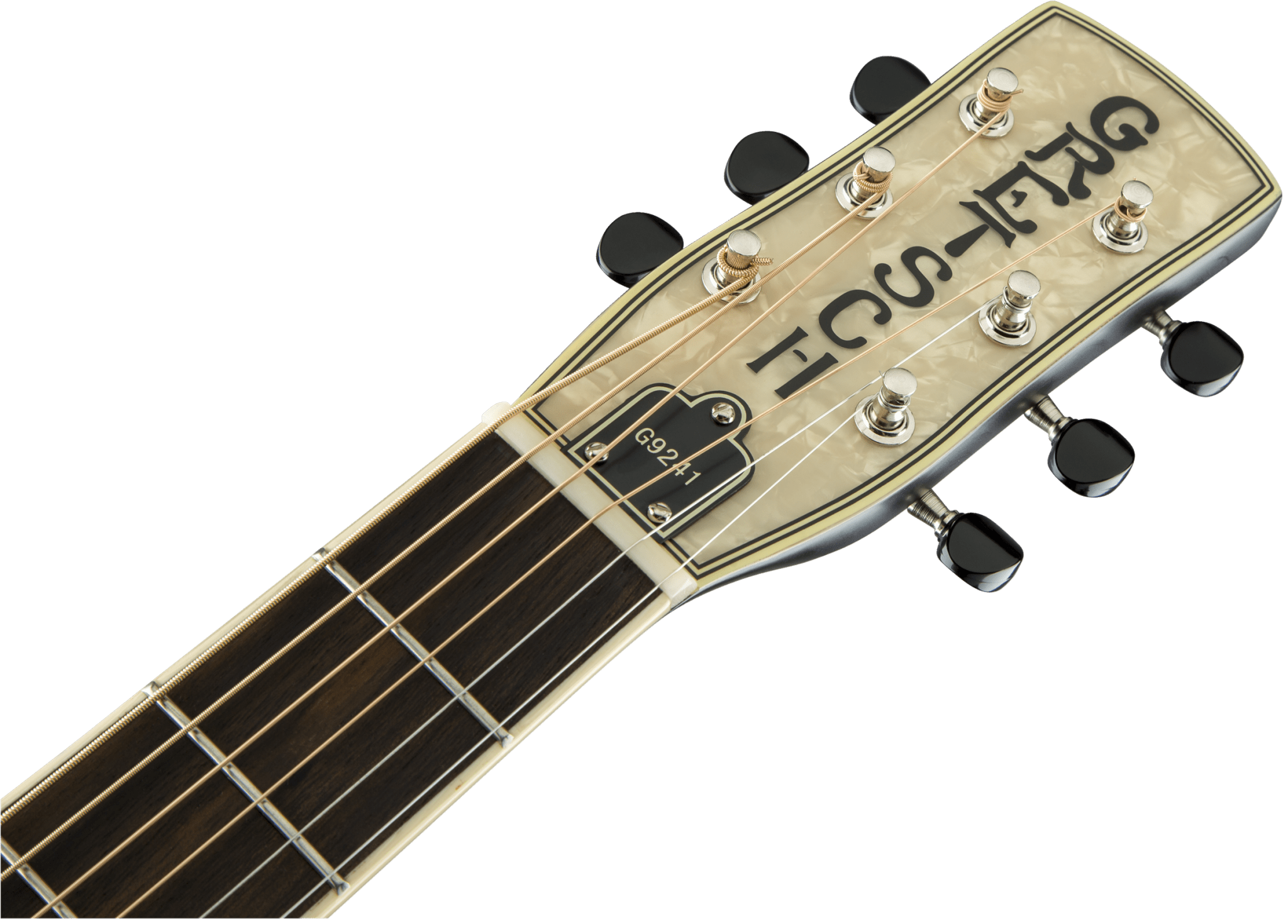 Gretsch G9240 Alligator Round - Neck, Mahogany Body Biscuit Cone Resonator Guitar, 2 - Color Sunburst by FMIC