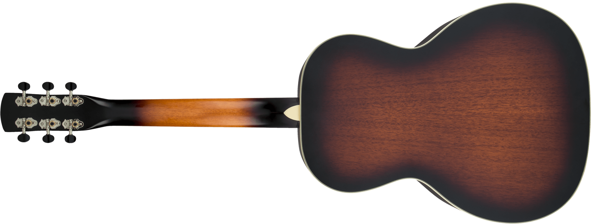 Gretsch G9240 Alligator Round - Neck, Mahogany Body Biscuit Cone Resonator Guitar, 2 - Color Sunburst by FMIC
