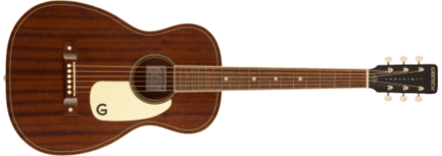 Gretsch Jim Dandy™ Parlor, Walnut Fingerboard, Aged White Pickguard, Frontier Stain by FMIC