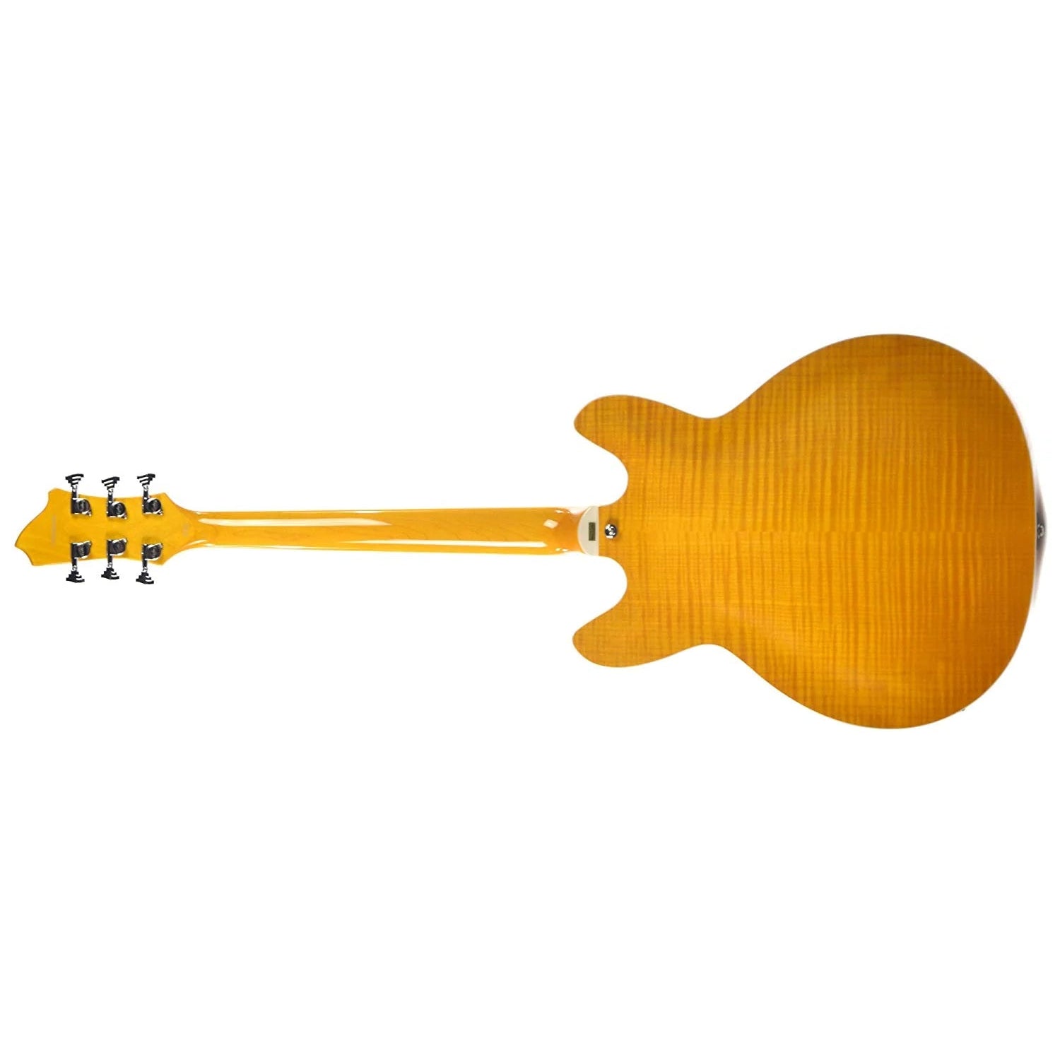 Hagstrom Super Viking Series 6 String Hollowbody Electric Guitar, Dandy Dandelion by Erikson Music