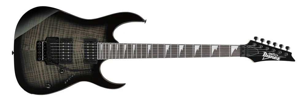 Ibanez Gio GRG320 Electric Guitar, Transparent Black Sunburst by Hoshino