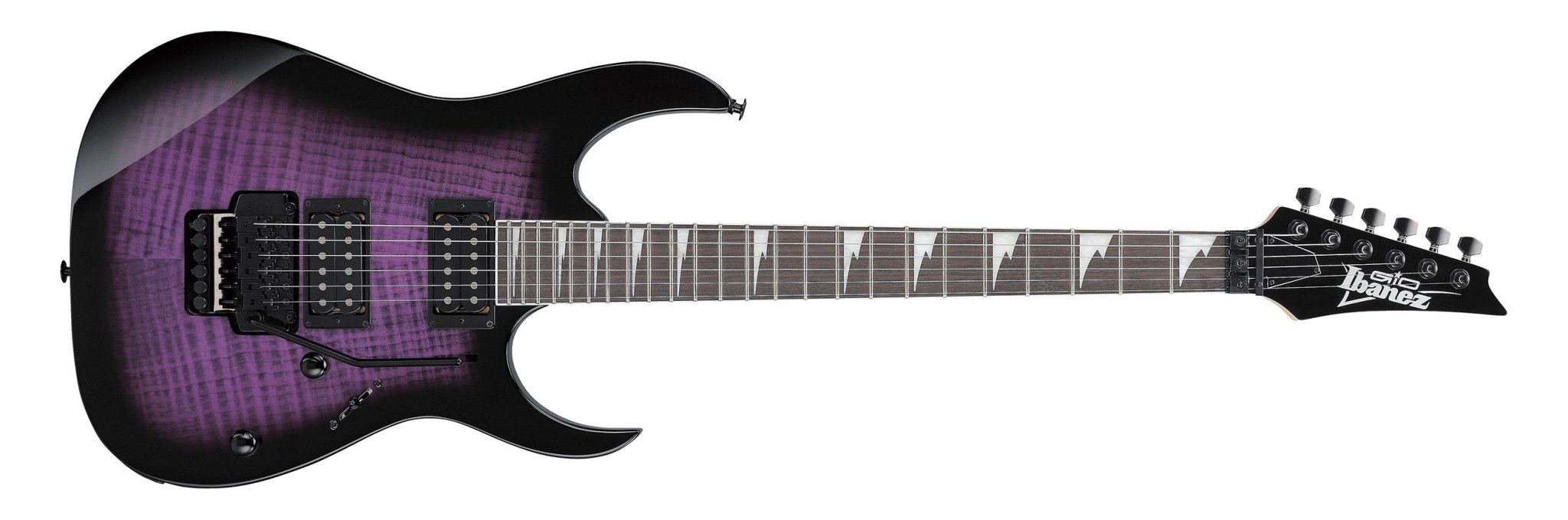 Ibanez Gio GRG320 Electric Guitar, Transparent Violet Sunburst by Hoshino