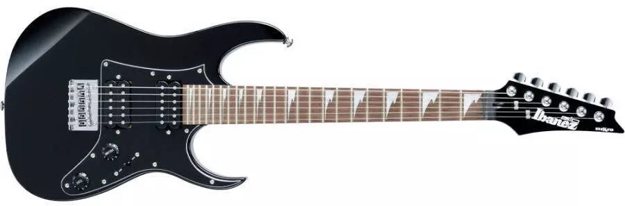 Ibanez GRG miKro RG Electric Guitar - Black Night by Hoshino