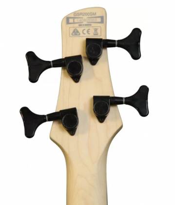 Ibanez GSR200SMNGT Soundgear Series Gio 4 - String Electric Bass - Natural Gray Burst by Hoshino