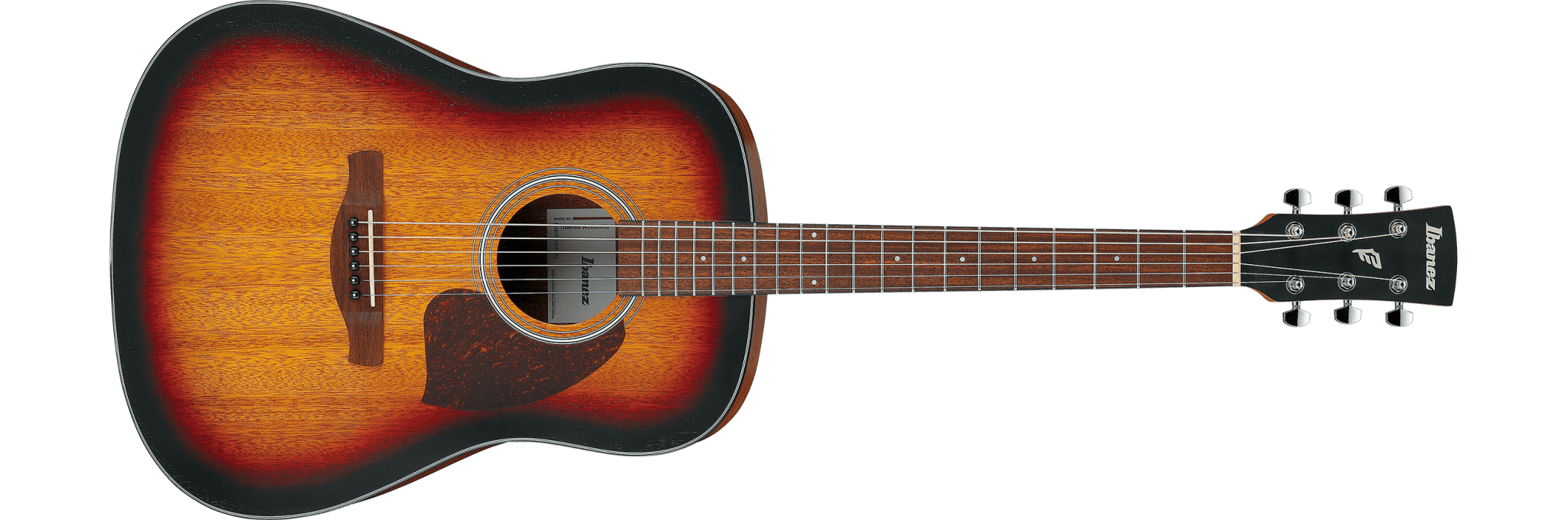 Ibanez PF54OVH PF Performance Series Acoustic - Open Pore Vintage Sunburst by Hoshino