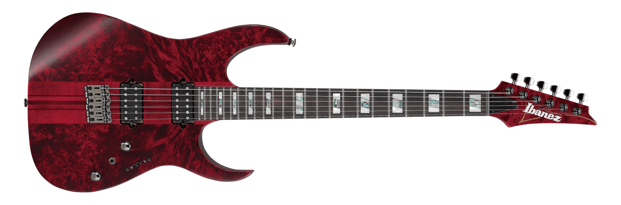 Ibanez RG Premium RGT1221 Electric Guitar, Stained Wine Red Low Gloss by Hoshino