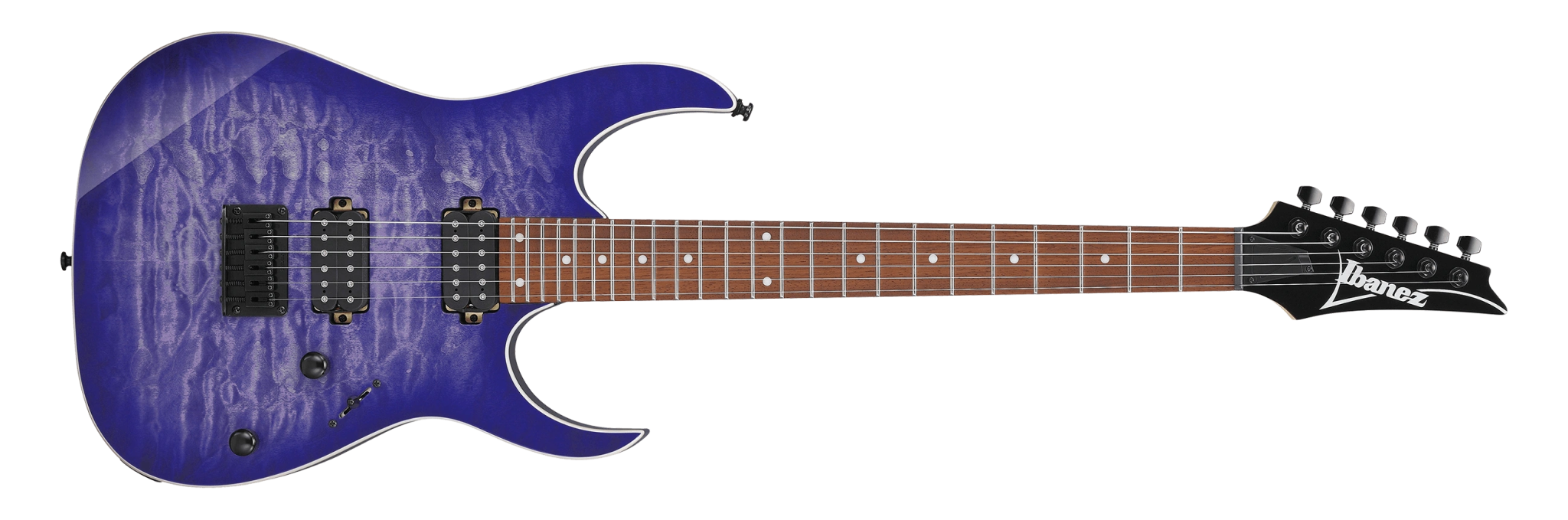 Ibanez RG Standard RG421 Electric Guitar - Cerulean Blue Burst by Hoshino