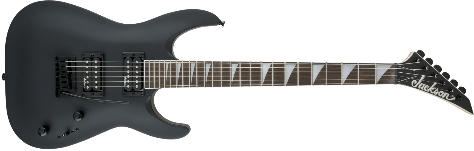 Jackson JS Series Dinky® Arch Top JS22 DKA, Amaranth Fingerboard, Satin Black by FMIC