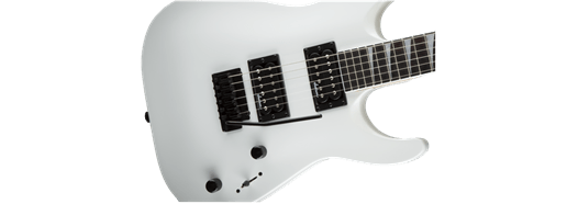 Jackson JS Series Dinky® Arch Top JS22 DKA, Amaranth Fingerboard, Snow White by FMIC