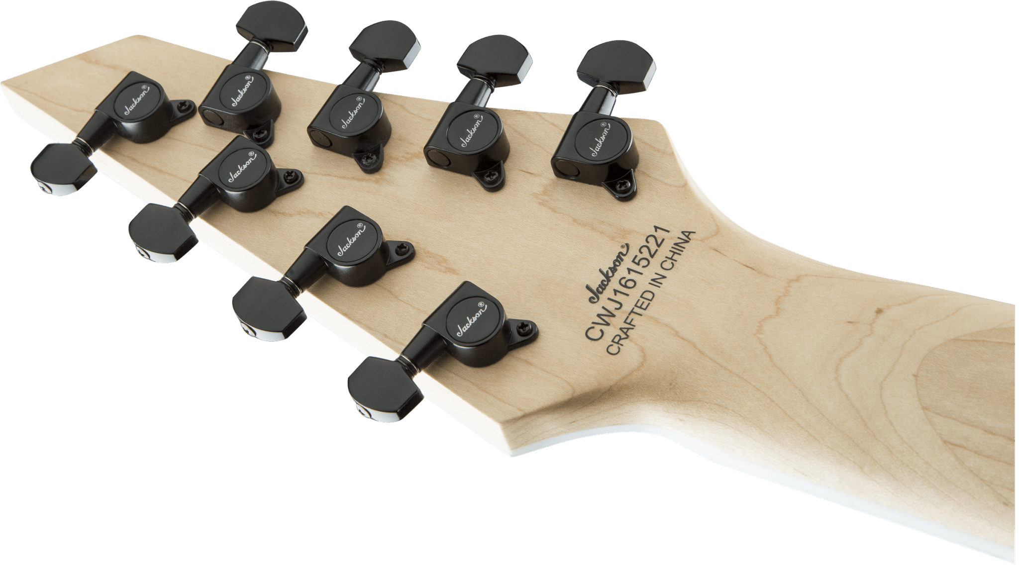 Jackson JS Series Dinky® Arch Top JS32 - 8 DKA HT, Amaranth Fingerboard, Satin Black by FMIC