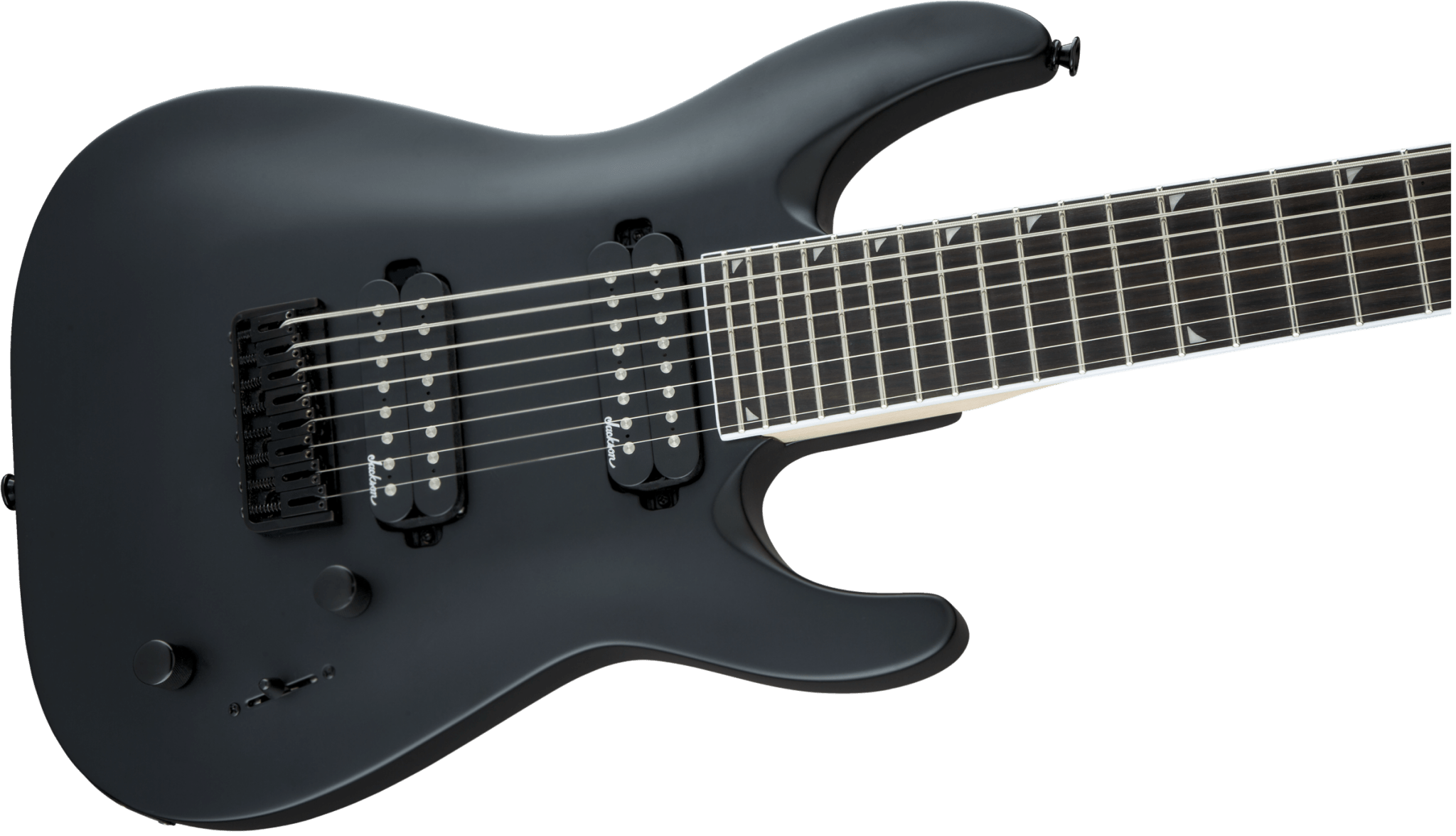 Jackson JS Series Dinky® Arch Top JS32 - 8 DKA HT, Amaranth Fingerboard, Satin Black by FMIC