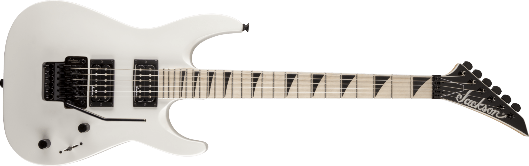 Jackson JS Series Dinky® Arch Top JS32 DKAM, Maple Fingerboard, Snow White by FMIC