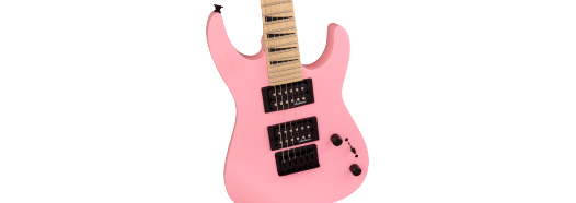 Jackson JS Series Dinky® Minion JS1XM, Maple Fingerboard, Bubble Gum Pink by FMIC