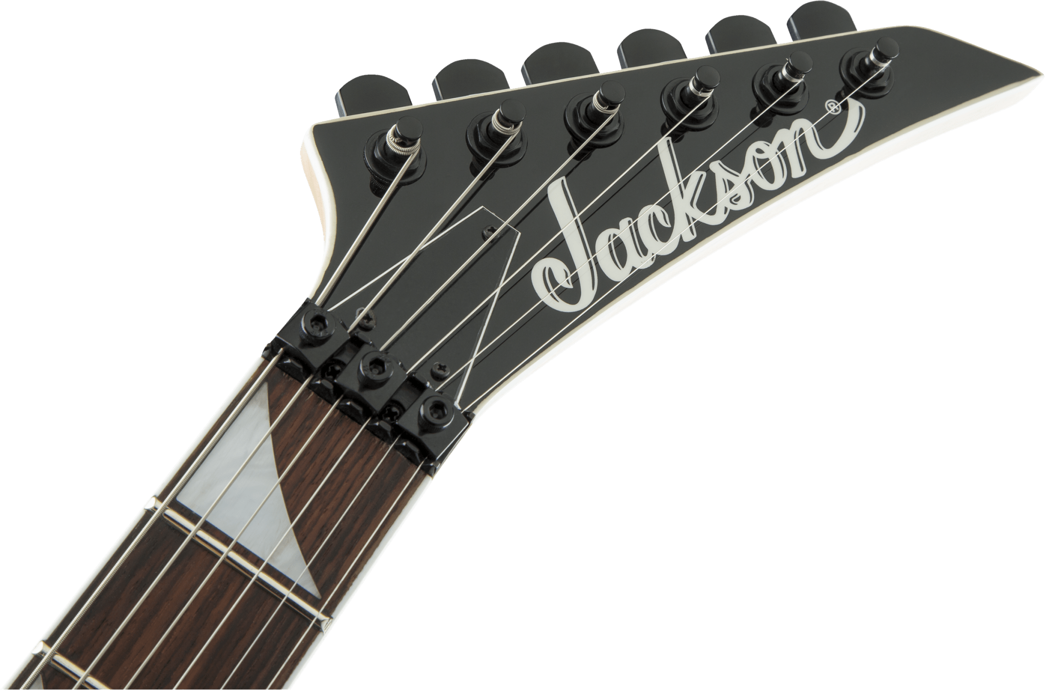 Jackson JS Series King V™ JS32, Amaranth Fingerboard, White with Black Bevels by FMIC