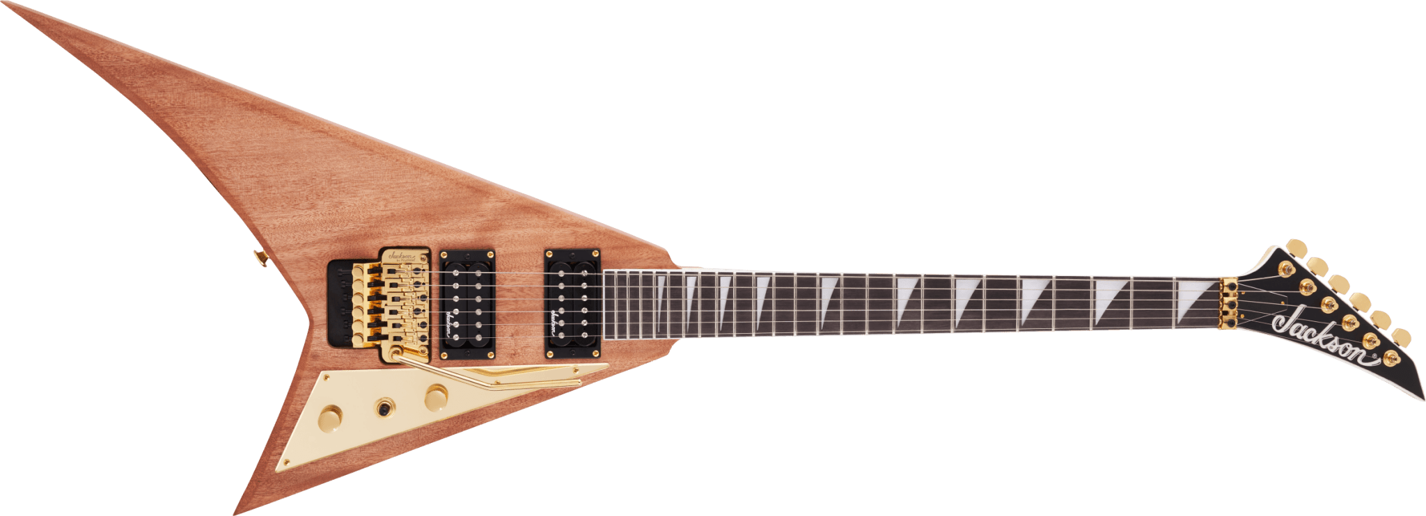 Jackson JS Series Rhoads MAH JS32, Amaranth Fingerboard, Natural by FMIC