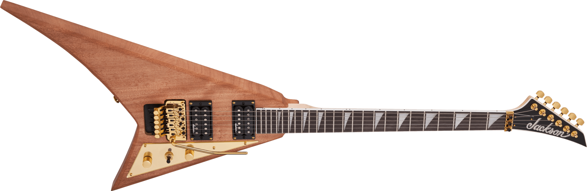Jackson JS Series Rhoads MAH JS32, Amaranth Fingerboard, Natural by FMIC