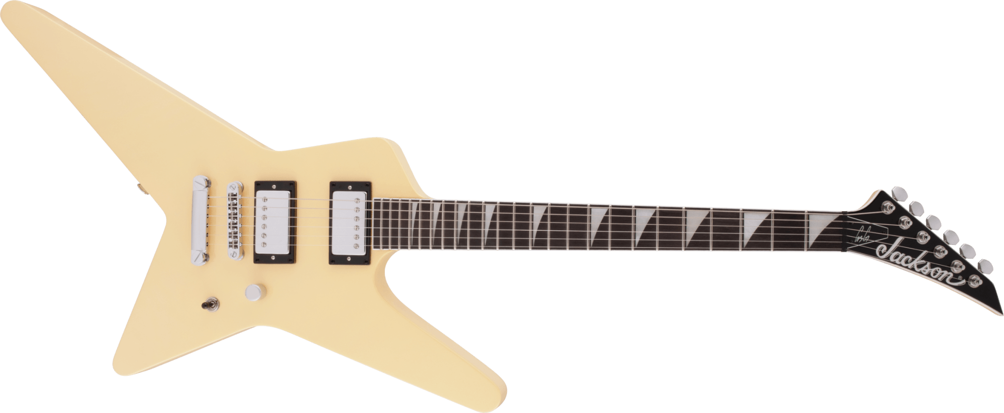 Jackson JS Series Signature Gus G. Star JS32T, Ivory by FMIC
