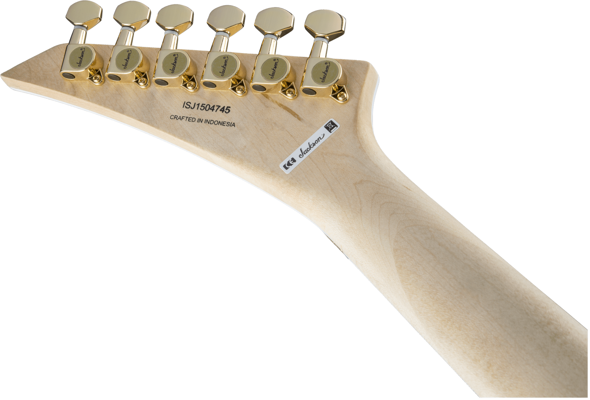 Jackson Pro Series Rhoads RR3, Ebony Fingerboard, Ivory with Black Pinstripes by FMIC