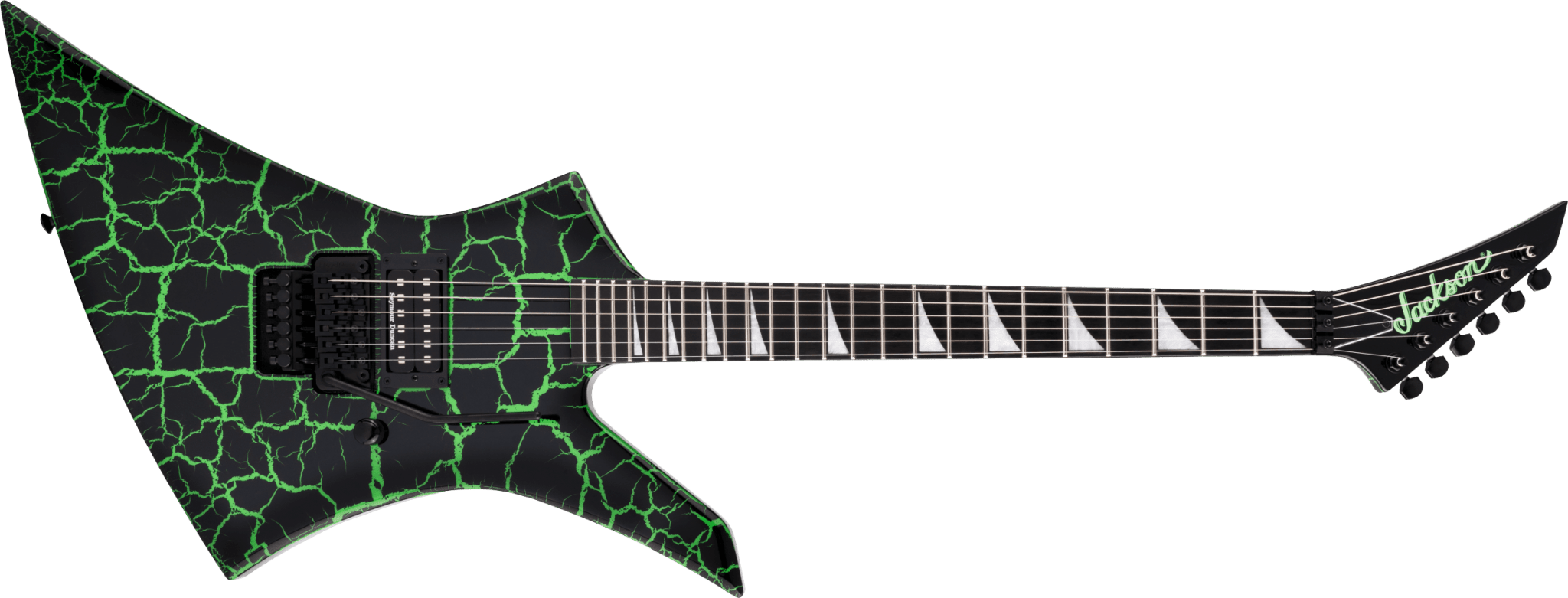 Jackson Pro Series Signature Brandon Ellis Kelly™, Ebony Fingerboard, Green Crackle by FMIC