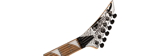 Jackson X Series Dinky® DK1 H, Laurel Fingerboard, Skull Kaos by FMIC
