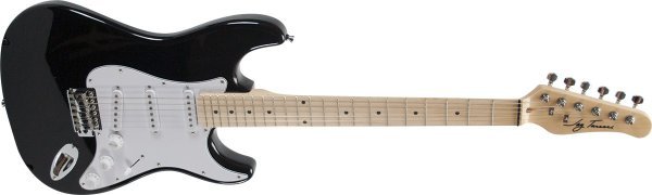 Jay Turser Electric Guitar, Black by Coast Music