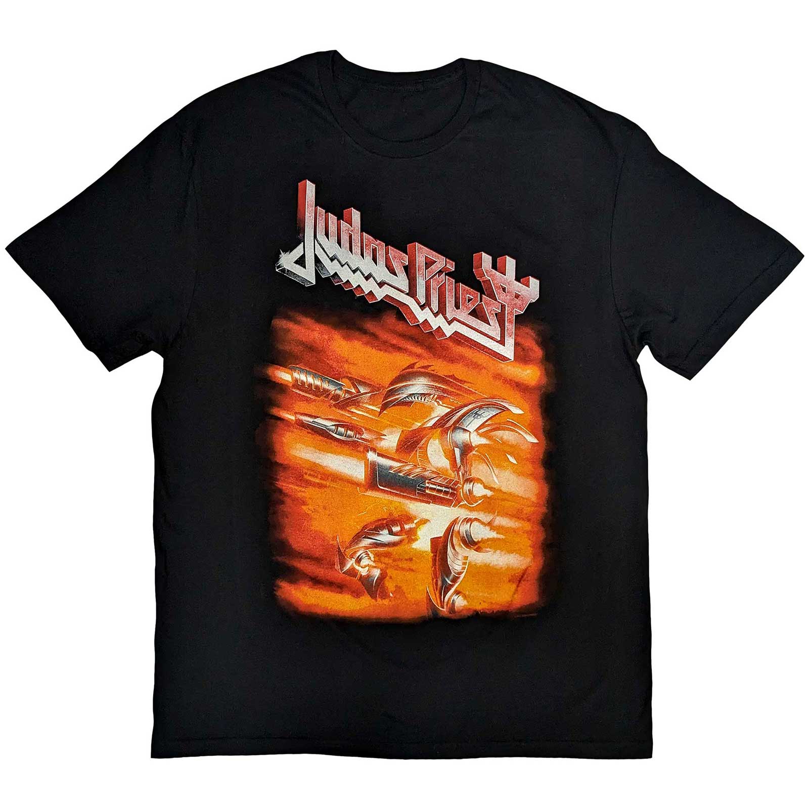 JUDAS PRIEST UNISEX T - SHIRT: FIREPOWER by Rock Off Trade