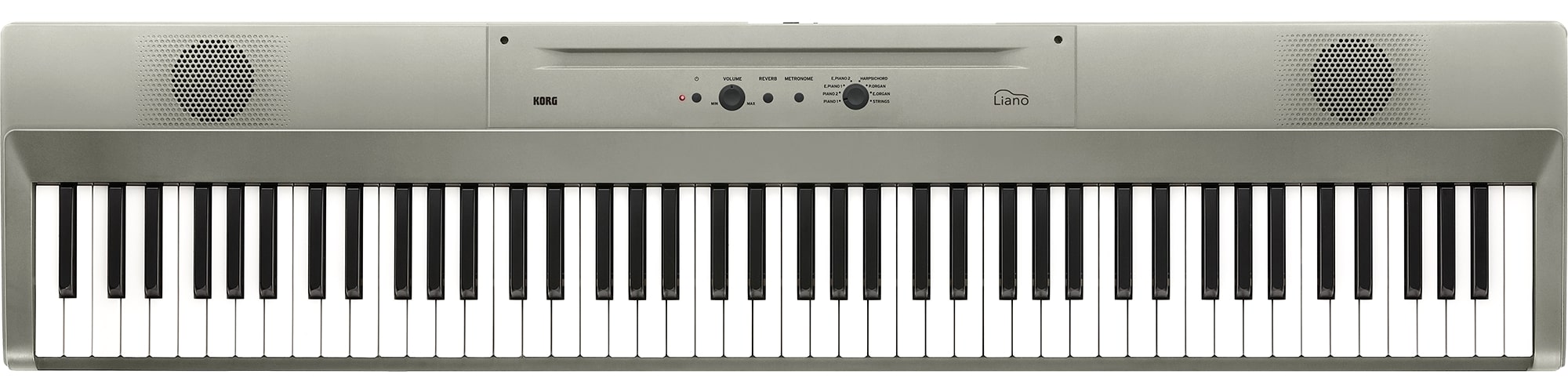Korg Limited Edition Liano 88 - Key Piano With Kronos LS Action, Metallic Silver by Erikson Music