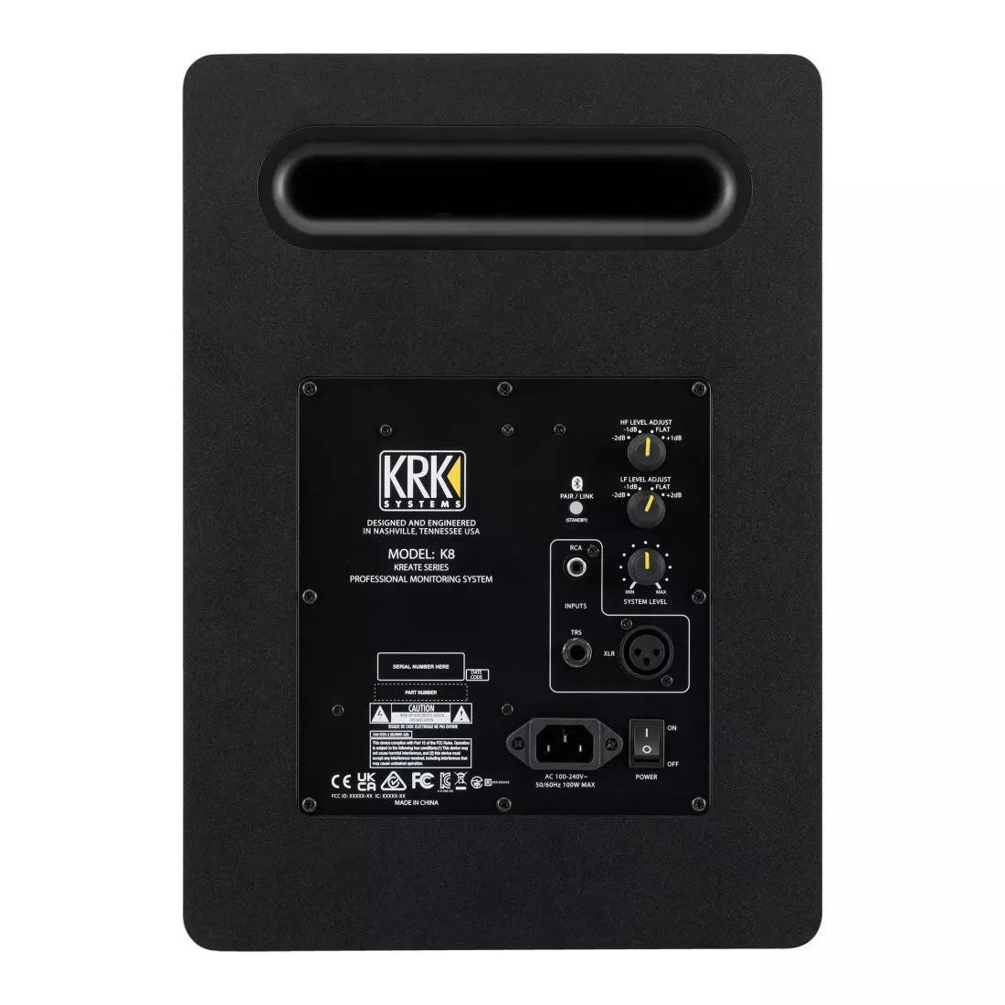 KRK Kreate 8 Studio Reference Monitor (Single) by Yorkville