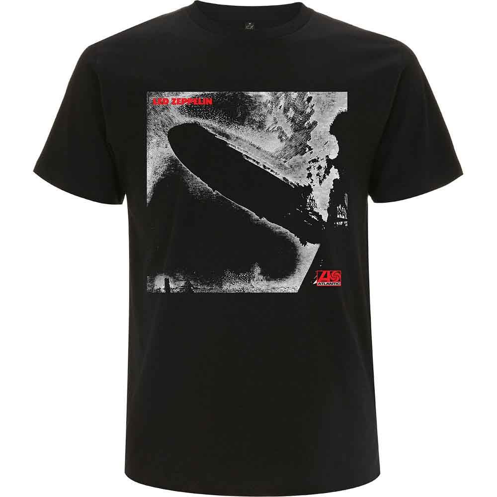 Led Zeppelin Unisex T-Shirt: 1 Remastered Cover by Rock Off Trade