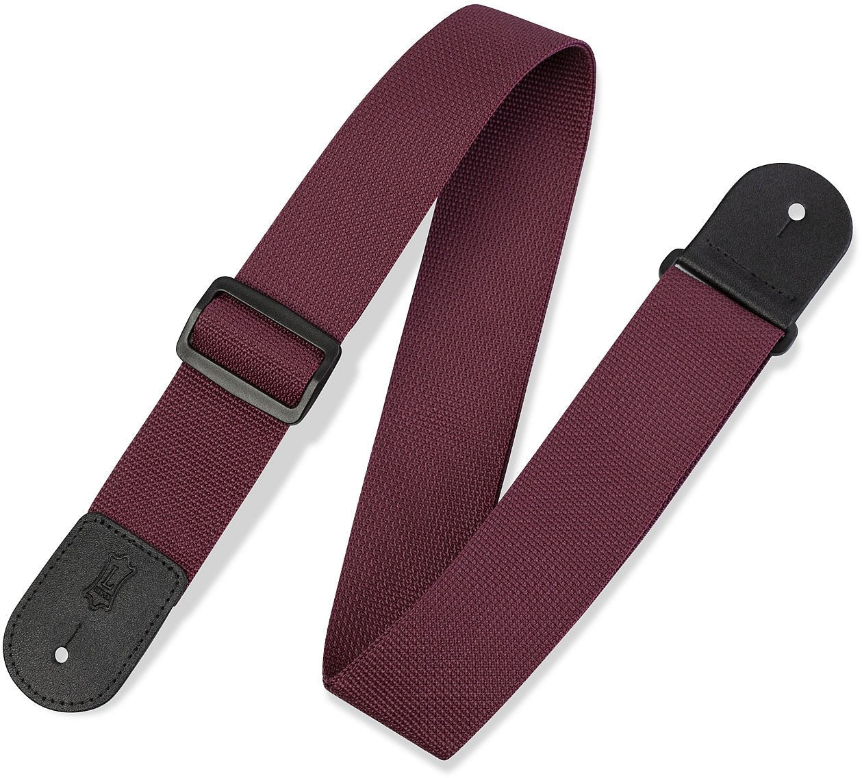Levy's Guitar Strap, Burgundy by Levy's Leathers