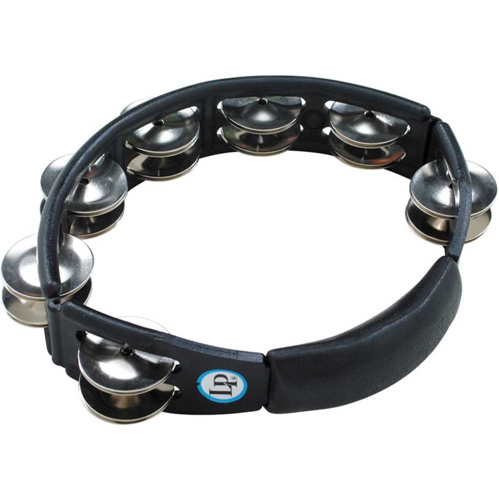 LP Cyclops Handheld Tambourine Steel by Coast Music