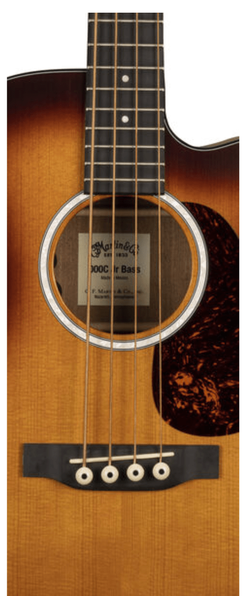 Martin 000CJR - 10E Bass - Sunburst by Martin Guitar Co.