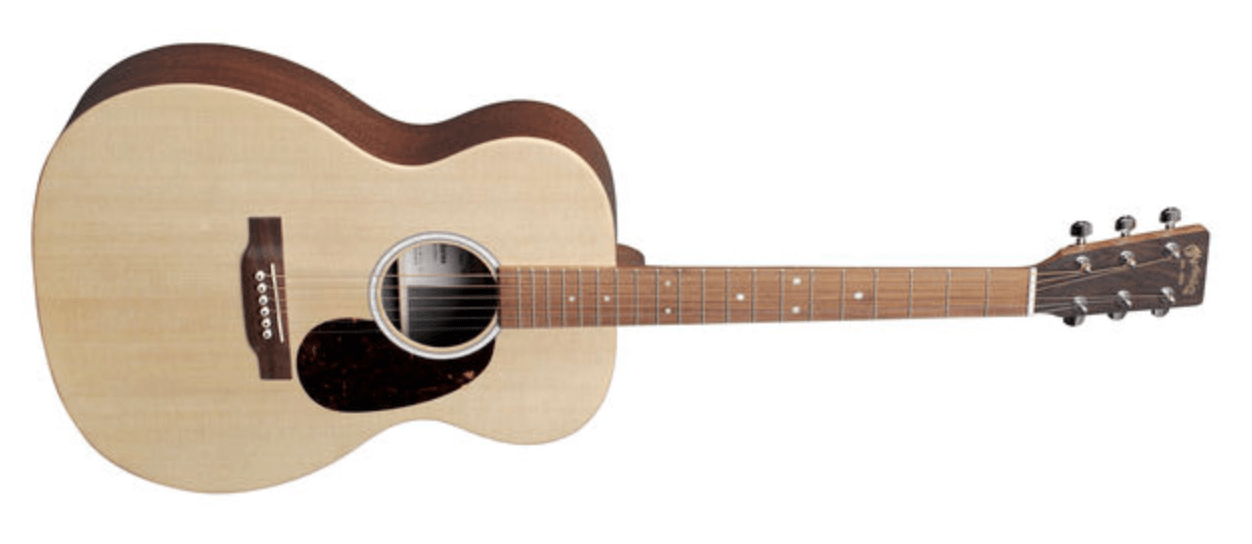 Martin & Co. 000 - X2E HPL Acoustic Guitar Spruce/Mahogany w/Gig Bag by Martin Guitar Co.