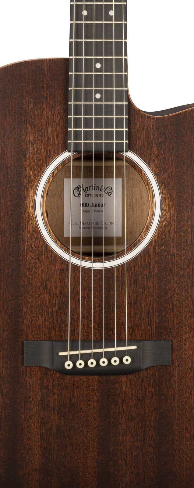 Martin & Co. 000CJR - 10E StreetMaster Acoustic/Electric Guitar with Gig Bag by Martin Guitar Co.