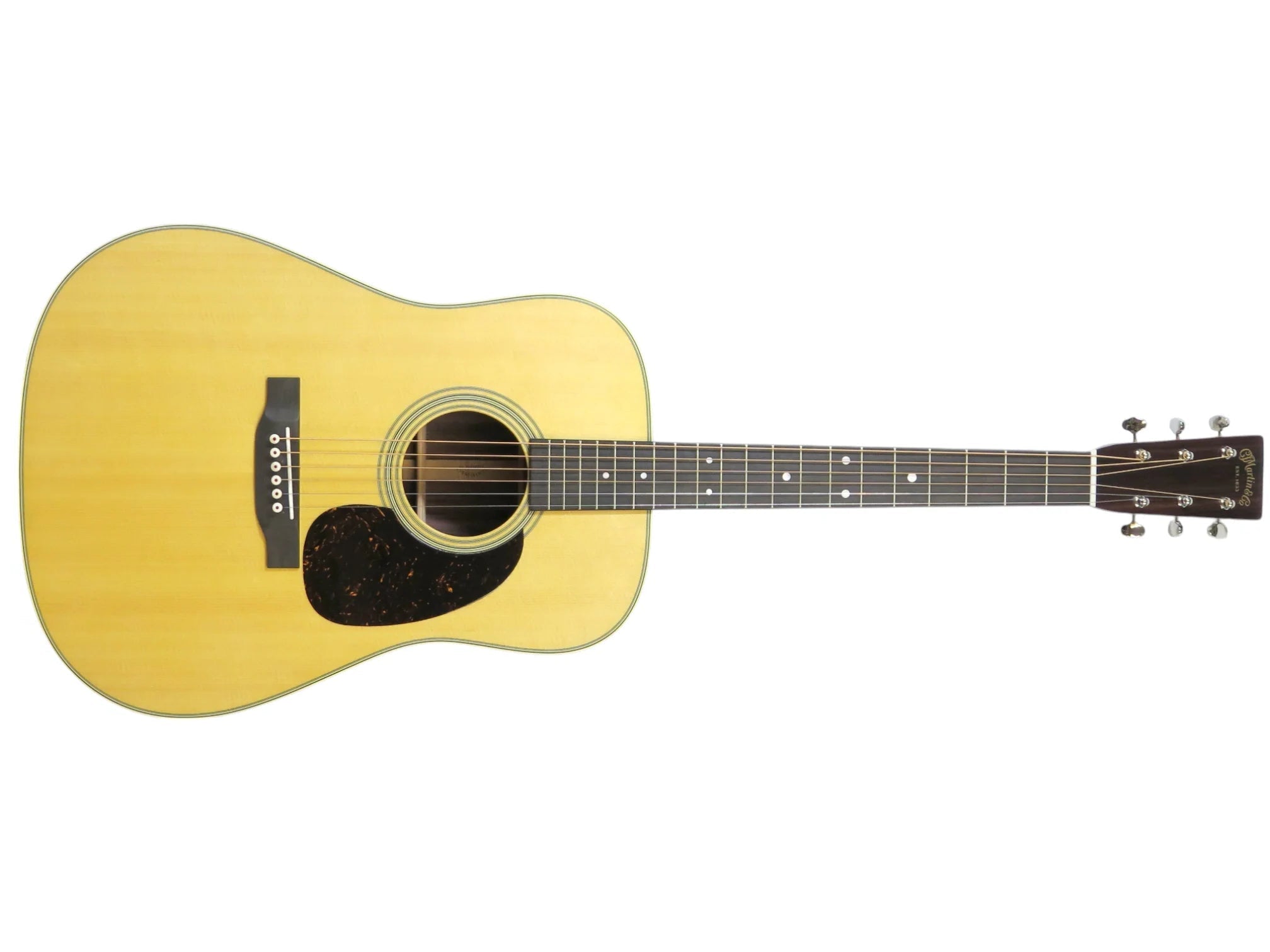 Martin & Co. D - 28 Satin Standard Series Acoustic Guitar, 2025 Satin Natural Aging Toner by Martin Guitar Co.
