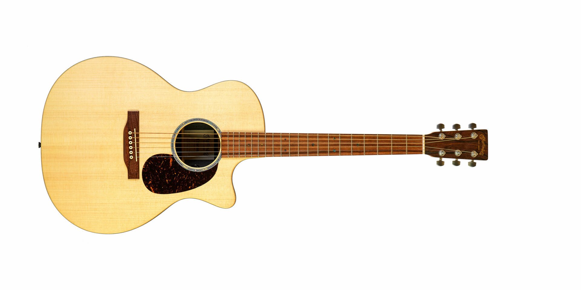 Martin & Co. GPC - X2E X Series Sitka Spruce/Cocobolo HPL Acoustic/Electric Guitar w/ Gigbag by Martin Guitar Co.