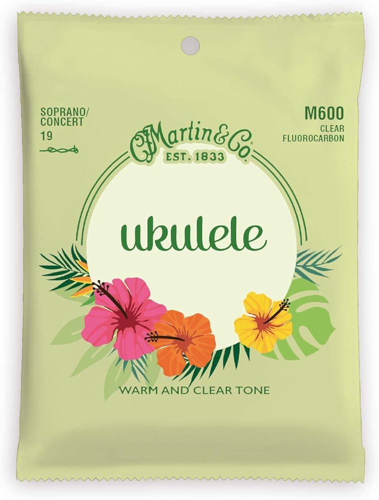Martin Ukulele Strings, Concert by Martin Guitar Co.