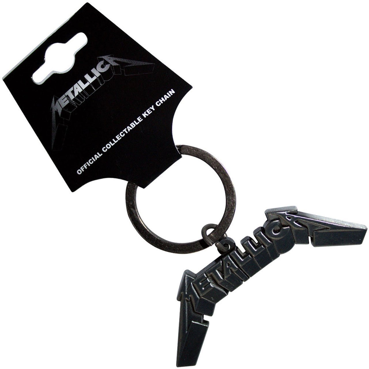 Metallica Keychain: 3D Logo by Rock Off Trade