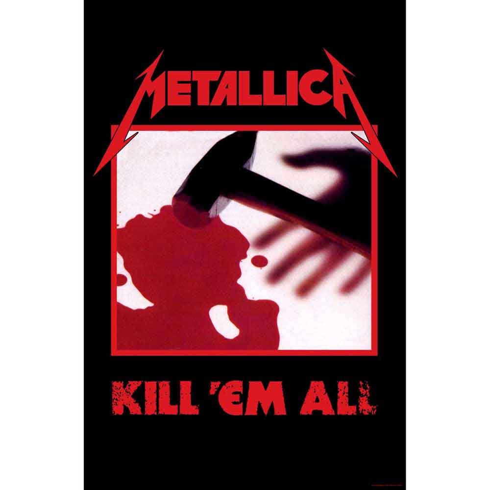 Metallica Textile Poster Kill 'em all by Rock Off Trade