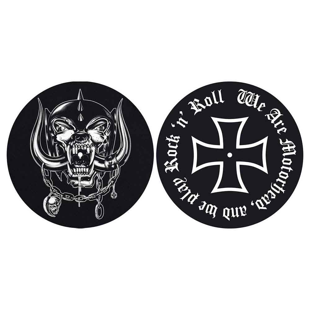 MOTORHEAD TURNTABLE SLIPMAT SET: WE ARE MOTORHEAD by Rock Off Trade