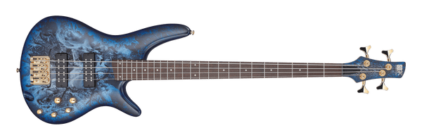 Ibanez SR300EDX Bass Guitar, Cosmic Blue Frozen Matte