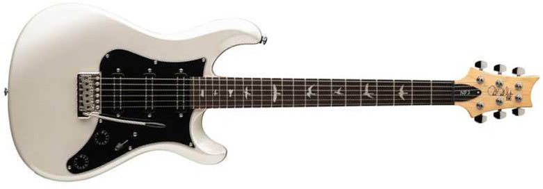 Paul Reed Smith PRS SE NF3 Electric Guitar with Maple Fingerboard, White Pearl by PRS