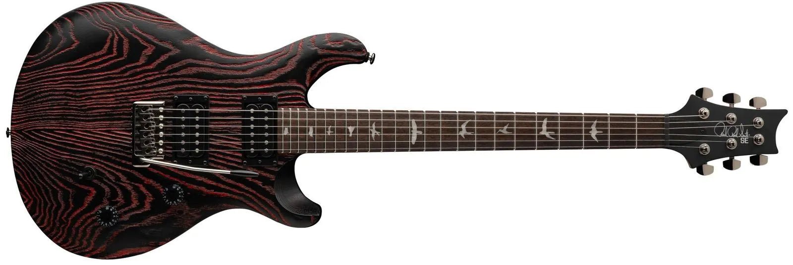 Paul Reed Smith PRS SE Sandblasted CE 24 Electric Guitar w/ Gigbag, Red by PRS