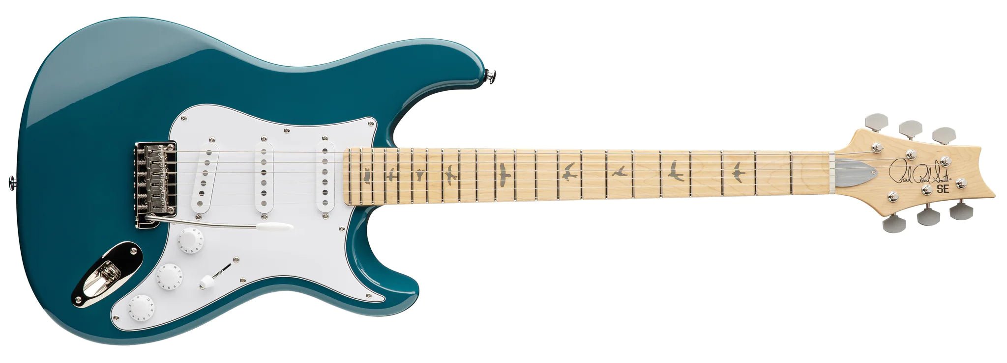PRS SE Silver Sky - Maple Fretboard - Nylon Blue – Faders Music Inc.